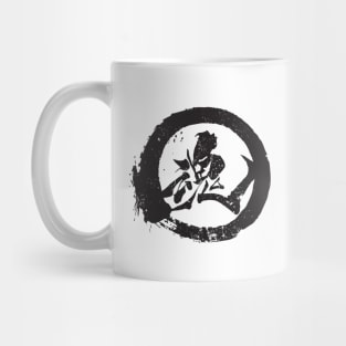 SOUL ENSO - Japanese Calligraphy SHO-DO  |  Paint Splat Mug